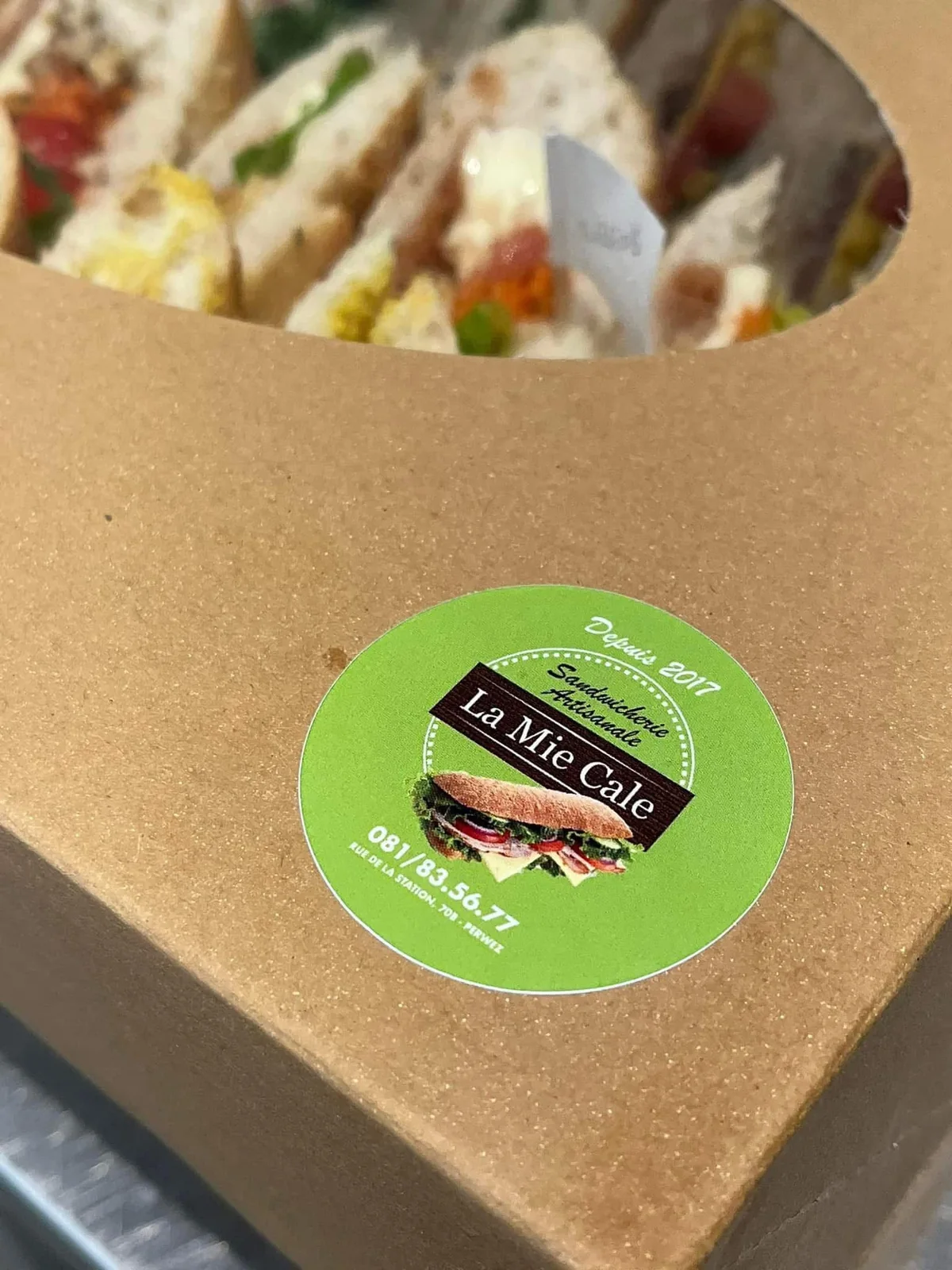 Commande La Mie Cale préparée pour l'emport