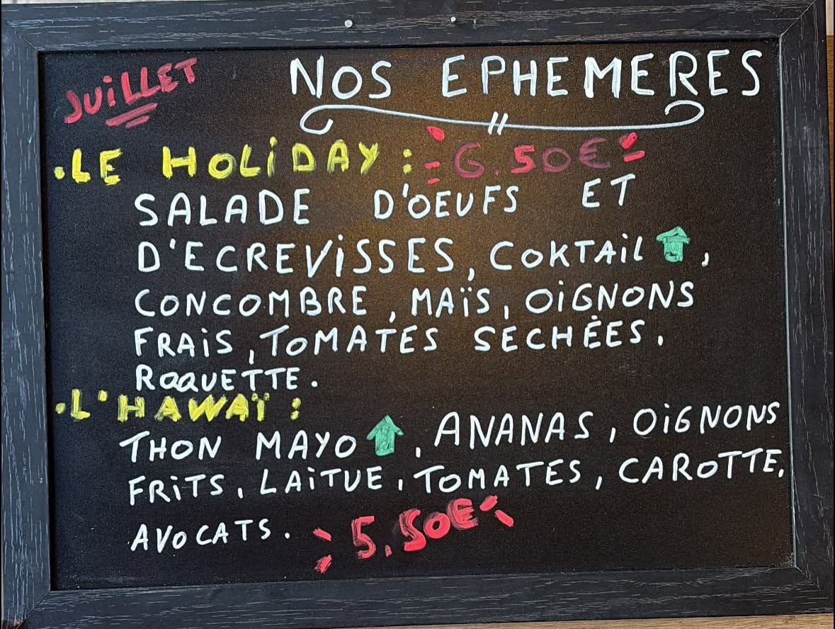 Les éphémères du moment de La Mie Cale